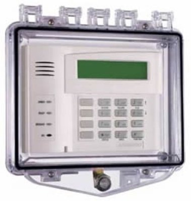 STI-7510E Polycarbonate Enclosure with Open Backbox for Flush Mount Applications and Exterior Key...