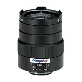 CVL35105-MI Computar 1/3" 3.5-10.5mm f1.0 Vari-Focal Manual Iris CS-Mount Lens