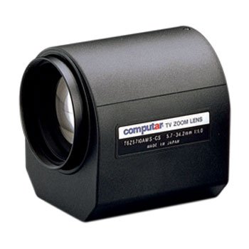 CVL57342-MZ-AI-SP Computar 1/3" 5.7-34.2mm f1.0 6X Motorized Zoom Video Auto Iris w/ Spot Filter CS-Mount Lens
