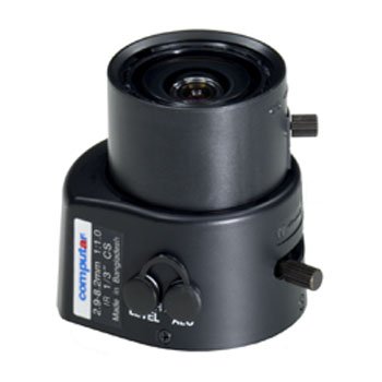 CVL2982-VI-DN-IR Computar 1/3" 2.9-8.2mm f1.0 Varifocal Video Auto Iris CS-Mount Day/Night IR Len...