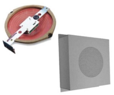 TLI Louroe Electronics Speaker/Microphone - 8" Speaker Without VPSC Housing
