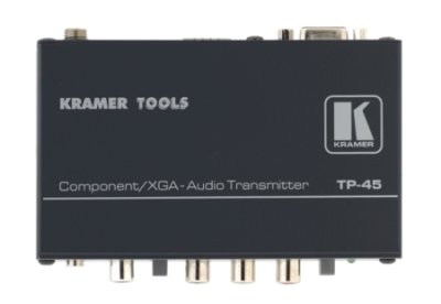 TP-45 Component Video or Computer Graphics Video with Audio over Twisted Pair Transmitter