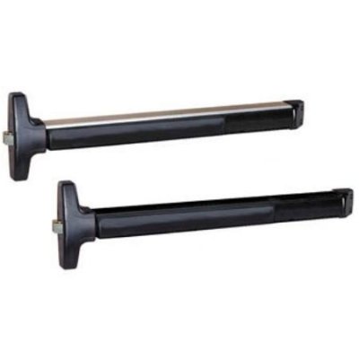V40xERx36xBK Detex Alarmed Rim Exit Series, Electric Latch Retraction, 36" Wide Door (3'), Black ...