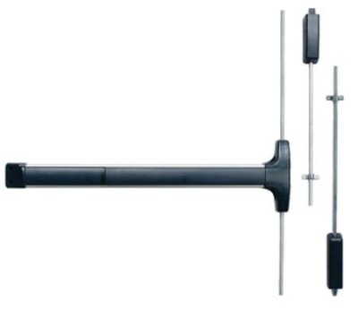 V50-EB-CD Detex Is A Top & Bottom Vertical Rod With Alarm and Cylinder Dogging (Std.)