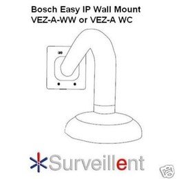 VEZ-A-WC BOSCH AUTODOME EASY WALL MOUNT, CHARCOAL