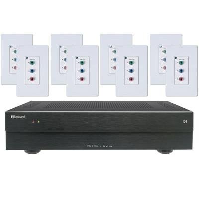 VM1-8UC Russound Video Matrix 8 Zone Kit with Upconversion for Two Sources