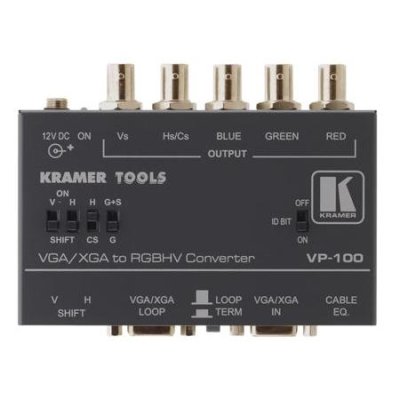 VP-100 Computer Graphics Video to RGB/HV/S Format Converter