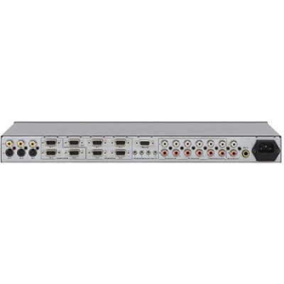VP-23C 10−Input Multi−Format Presentation Switcher with Stereo Audio