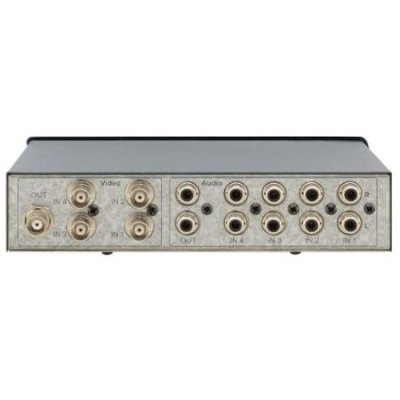 VS-41AV 4x1 Composite Video & Stereo Audio Mechanical Switcher