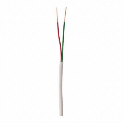 96222-55-01 Coleman Cable 500' 22/2 Solid Unshielded Alarm Wire - COIL - White