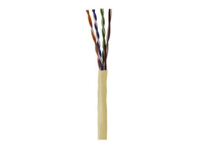 966956-46-23 Coleman Cable 1000' Network Cable UTP - Plenum CAT5 - Pull Box - Natural
