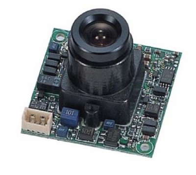 ACE-SM300C KT&C 380 TV Lines, 1/3" CCD, 0.5Lux/F1.2 w/ standard lens, 32X32 mm, Mirror Mode