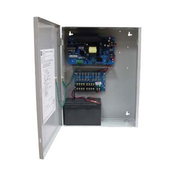 AL1012ULXPD8CB Altronix Multi-Output Power Supply/Charger 8 PTC Protected Outputs 12VDC @ 10 Amp