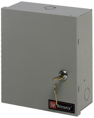 Altronix 16 Fused Outputs CCTV Power Supply 6-15 VDC @ 10 Amps - 220VAC