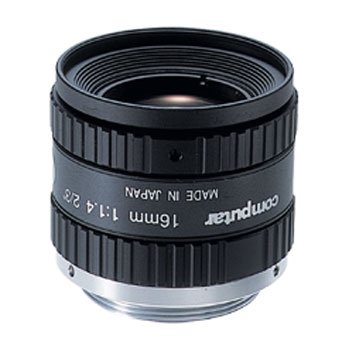 CML16-MI-MP Computar 2/3" 16mm f1.4 w/ Locking Iris & Focus Megapixel C-Mount Lens