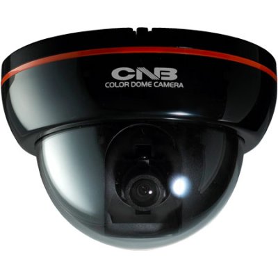 Indoor CNB-DFL-20S CNB 1/3" Interline Transfer CCD 600TVL 3.8mm Fixed Lens 3-Axis 12VDC