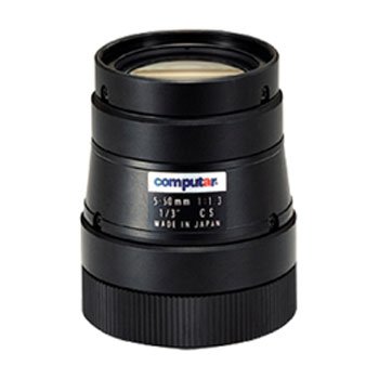 CVL550-MI Computar 1/3" Type 5 - 50mm Vari-Focal Manual Iris CS-Mount Lens