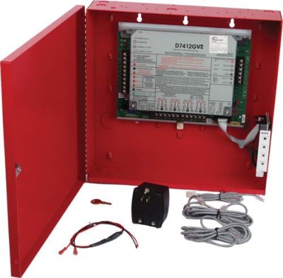 D7412GV2-B BOSCH D74212GV2 FIRE PACKAGE. INCLUDES D7412GV2, TRANSFORMER, D8109 FIRE ENCLOSURE, D9...
