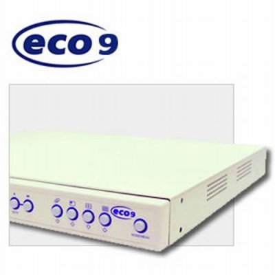 DM/ECO9C/300B Dedicated Micros 9-way, 300GB DVMR w/CD PPP, w/Networking, compact 60 PPS