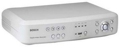 DVR4C2301 BOSCH 4CH DVR, MPEG-4, 120 IPS, 4 CH. AUDIO, 600GB.