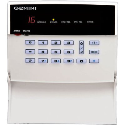 GEM-DK3DGTL NAPCO Dual 7-Segment Digital Stay & Away Keypad