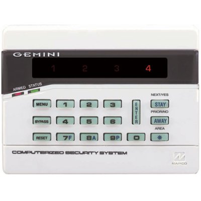 GEM-K400 NAPCO 4 Zone GEM-P400 Stay/Away Keypad