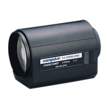 H10Z0812AMSP Computar 1/2" 8-80mm f1.2 10X Motorized Zoom Video Auto Iris w/ Spot Filter & Preset C-Mount Lens
