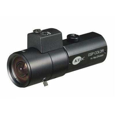 KPC-650CHQV KT&C 550 TV Lines, Built-In Varifocal Lens (4~8mm), Sony 1/3" ExView CCD w/HQ1 Chipse...