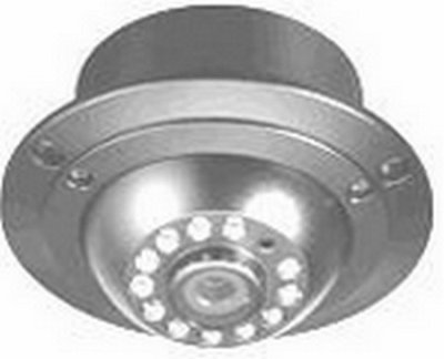 KPC-S801DCI KT&C 380 TV Lines, Ivory Body, 1.0LUX /F2.0, Aluminum Pinhole Lens Dome (Ceiling Moun...