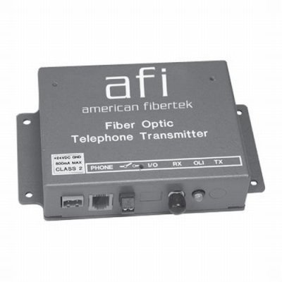 MX-86B American Fibertek Single Fiber Bi-directional Module Transceiver - Ring Down Phone Extende...