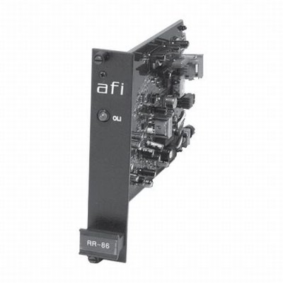 RX-86B American Fibertek Single Fiber Bi-directional Rack Card Transceiver - Ring Down Phone Exte...