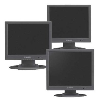 UML-170-90 BOSCH 17-INCH COLOR LCD MONITOR, 1280 x 1024 RESOLUTION, VGA, CVBS, 120/230VAC, 50/60 ...