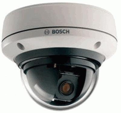 VEZ-021-HCCS BOSCH AUTODOME EASY, 10X COLOR NTSC MINIDOME PTZ CAMERA, INDOOR SURFACE MOUNT, CHARC...