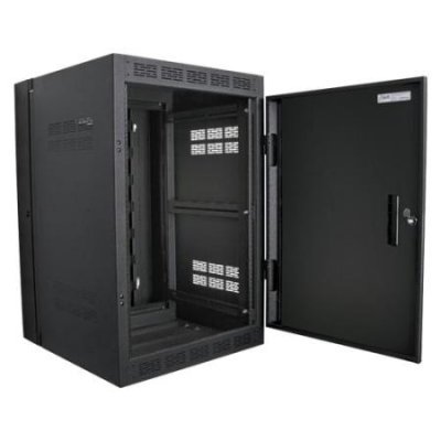 WMA35-23 Atlas Sound 35RU High Strength Wall Cabinet with Adjustable Rails, 23.5" Deep