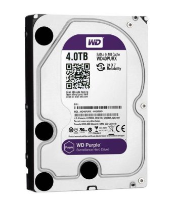 WD Purple Surveillance Harddisk 4TB