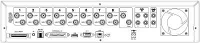 WAVC-785 8 Channel MPEG-4 Digital Video Recorder ( DVR )