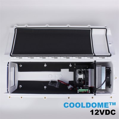 Dotworkz S-Type COOLDOME™ 12V Active Cooling Camera Enclosure and Stainless Steel Arm IP66 (ST-CD...