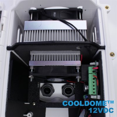 Dotworkz S-Type COOLDOME™ 12V Active Cooling Camera Enclosure and Stainless Steel Arm IP66 (ST-CD...