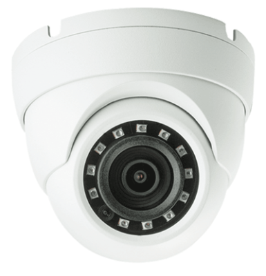 Wireless 4MP IP Eyeball Dome (8) Camera Kit (White)