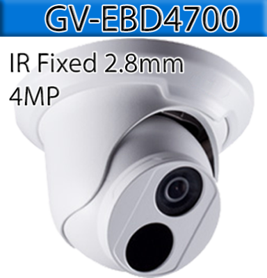 8 Ch 4K GeoVision H.265 DVR with 8 PoE Dome Cameras (2-Way Audio & Panoramic PTZ Options Availabl...