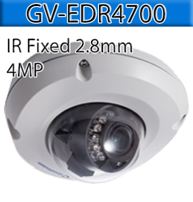 8 Ch 4K GeoVision H.265 DVR with 8 PoE Dome Cameras (2-Way Audio & Panoramic PTZ Options Availabl...