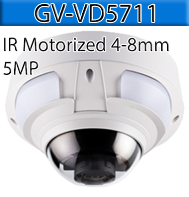 8 Ch 4K GeoVision H.265 DVR with 8 PoE Dome Cameras (2-Way Audio & Panoramic PTZ Options Availabl...
