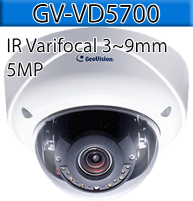 8 Ch 4K GeoVision H.265 DVR with 8 PoE Dome Cameras (2-Way Audio & Panoramic PTZ Options Availabl...
