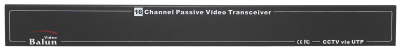 16CH HD Video Passive Balun Transceiver | HD-EV16P-1U