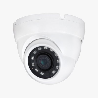 5MP H.265 IR Eyeball IP Camera: 2.8mm, 30m Infrared, WDR, IP67, IK10, PoE/12V DC, STARVIS, 3yr