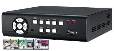 ** EASY SETUP ** 2 Channel DVR Kit with Remote view via MAC Apple Safari or Windows IE (Includes ...