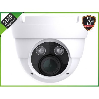 2MP HD IP Starlight IR Eyeball Dome Camera