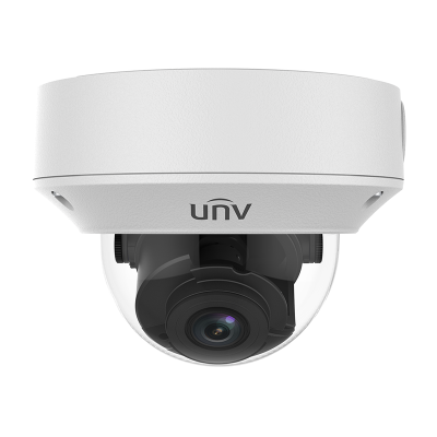 IPC3234SR-DV - UNV Uniview - 4 MP IP Dome Camera True 120dB Wide Dynamic Range 2.8-12mm Motorized Varifocal Lens Built in Mic