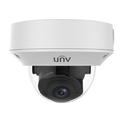 UNV Uniview 4 Ch NVR & (4) 5MP Megapixel Starlight IR Motorized Vandal Dome Kit for Business
