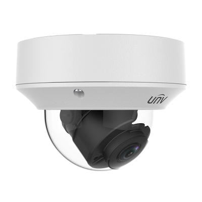 IPC3235SR3-DUVZ - UNV Uniview - 5 MP Starlight IP Dome Camera True 120dB Wide Dynamic Range 2.7-13.5mm Motorized Varifocal Lens Built in Mic